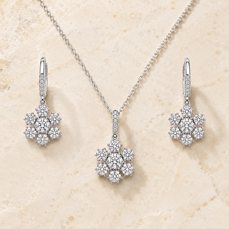 Asterelle Bloom Pendant Set