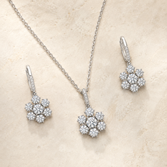 Asterelle Bloom Pendant Set