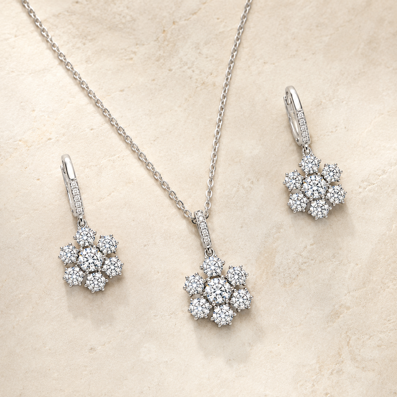 Asterelle Bloom Pendant Set