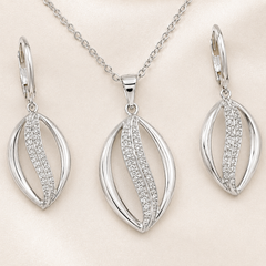 Veloura Wave Pendant Set