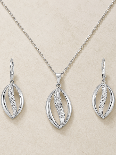 Veloura Wave Pendant Set