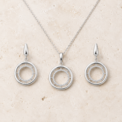 Aureline Halo Pendant Set