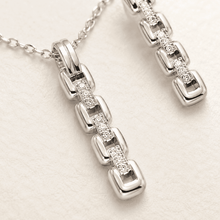 The 9-to-5 Office Chic Set — Gold Plated Link Pendant Set by House of Zena, styled on model