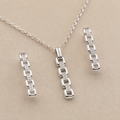Lunéa Link Pendant Set