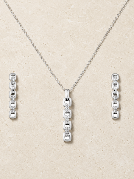 Lunéa Link Pendant Set