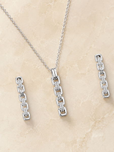 Lunéa Link Pendant Set