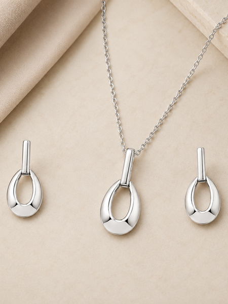 Évara Drop Pendant Set