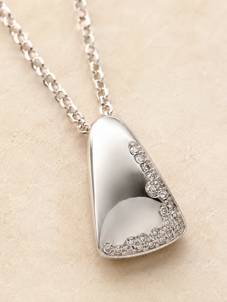 Celestine Edge Pendant Set