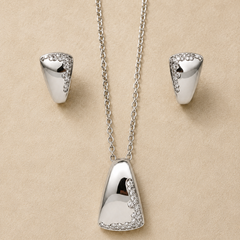 Celestine Edge Pendant Set