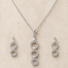Lunara Link Pendant Set