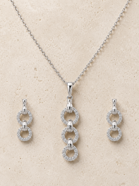 Lunara Link Pendant Set