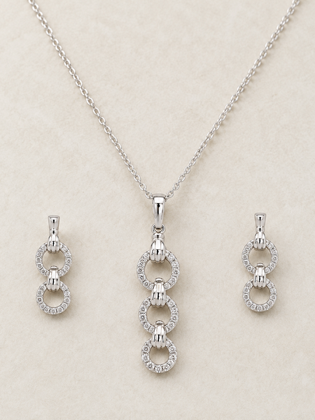 Lunara Link Pendant Set