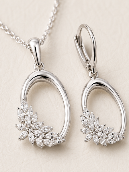 Aurelia Bloom Pendant Set