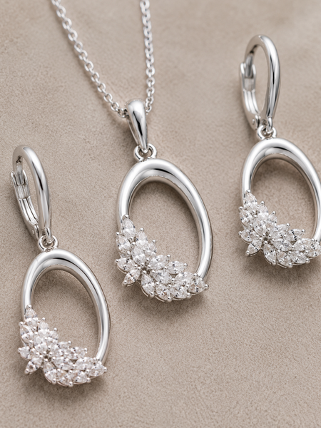 Aurelia Bloom Pendant Set