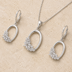Aurelia Bloom Pendant Set