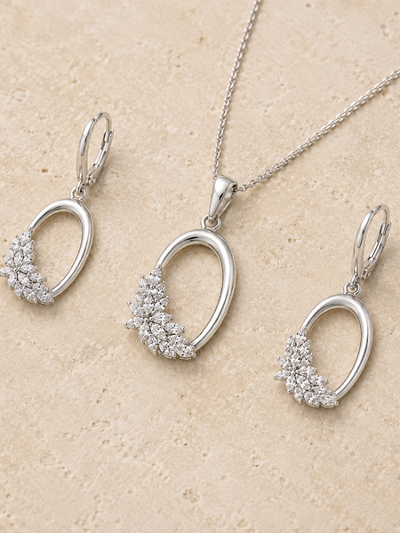 Aurelia Bloom Pendant Set