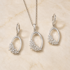 Aurelia Bloom Pendant Set