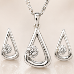 Elara Drop Pendant Set