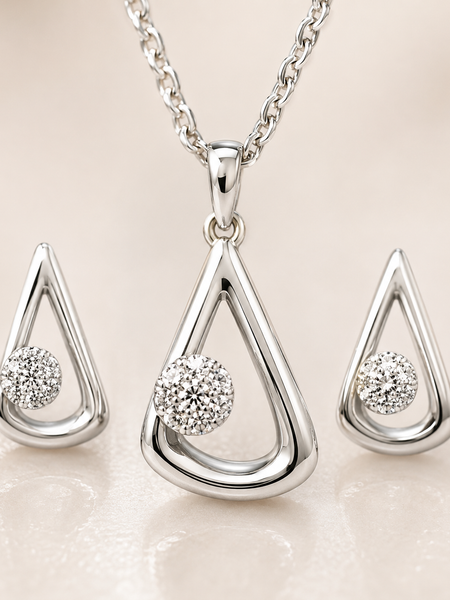 Elara Drop Pendant Set