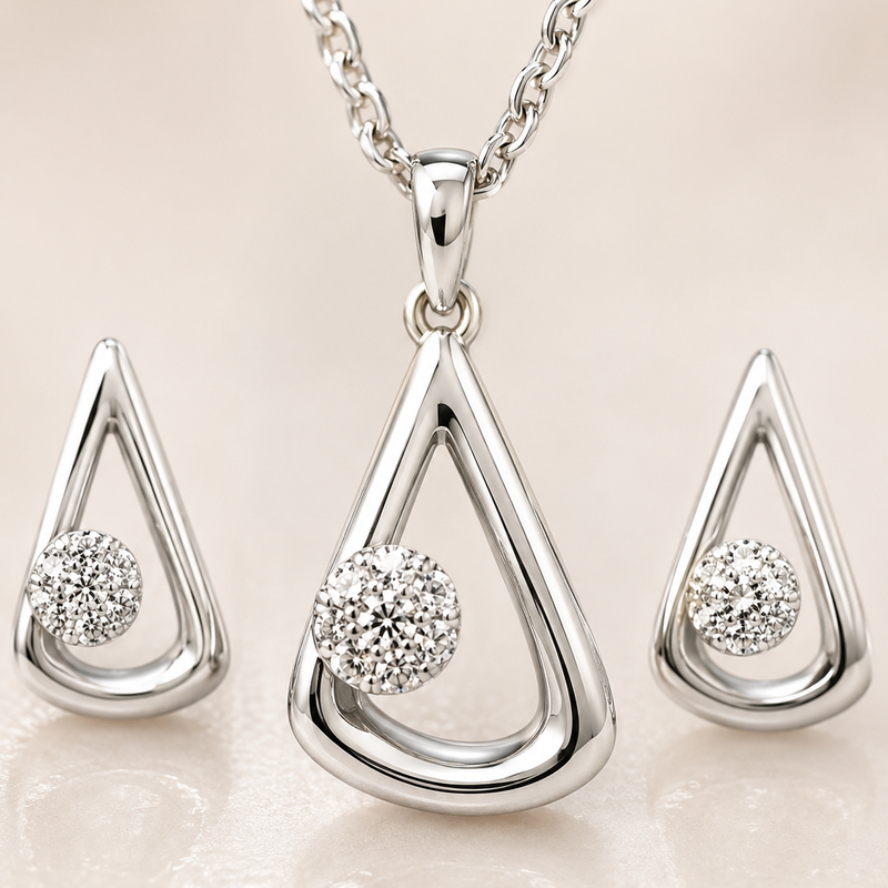 Elara Drop Pendant Set