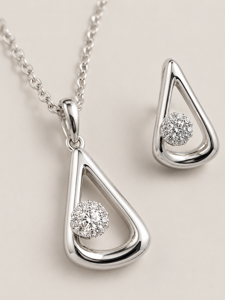 Elara Drop Pendant Set