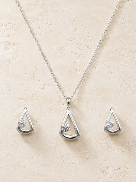 Elara Drop Pendant Set
