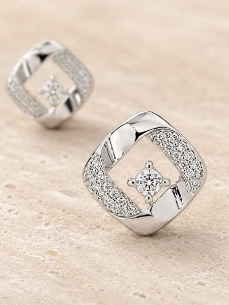 Virelle Square Pendant Set