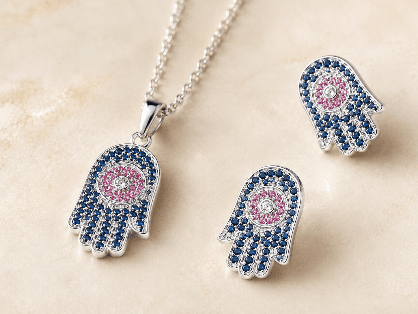 The "Good Karma Only" Hamsa Set