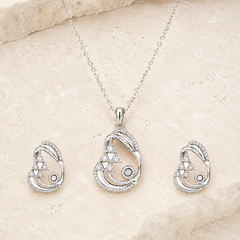 Celestia Geometric Pendant Set