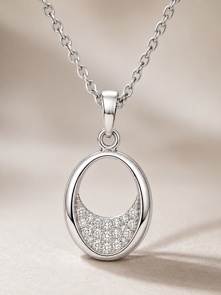 Lunara Oval Pendant Set