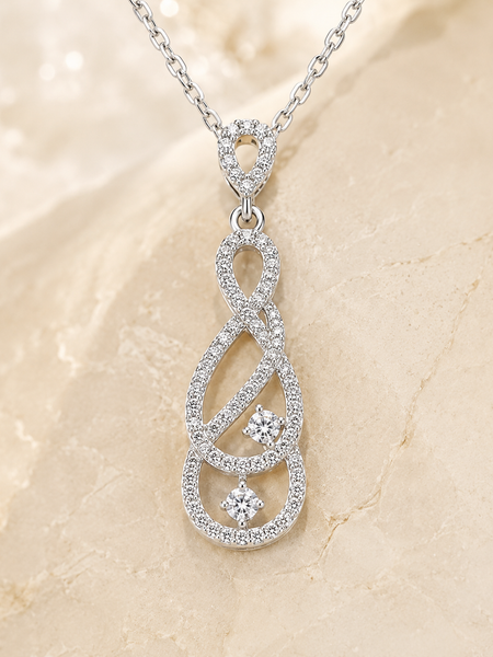 Infinity Grace Pendant Set