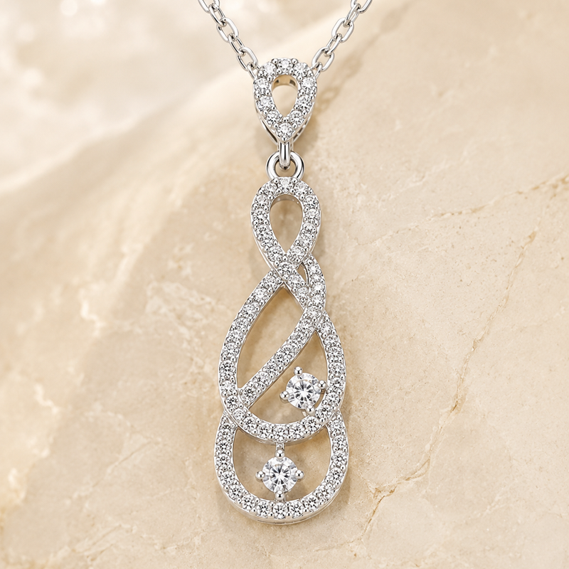 Infinity Grace Pendant Set