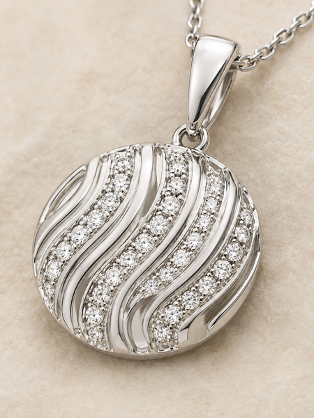 Aurora Wave Pendant Set