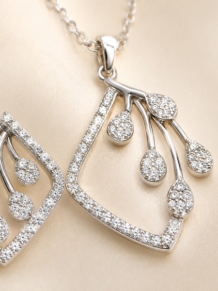 Dewdrop Elegance Pendant Set