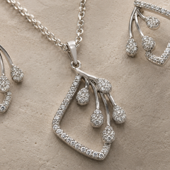 Dewdrop Elegance Pendant Set