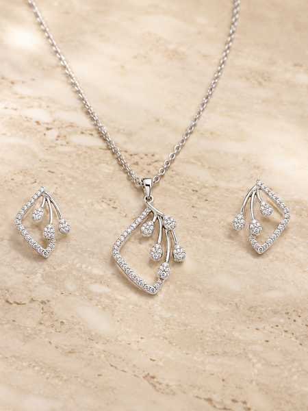 Dewdrop Elegance Pendant Set