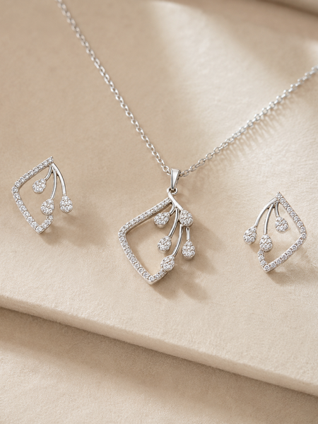 Dewdrop Elegance Pendant Set