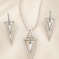 Astra Edge Pendant Set