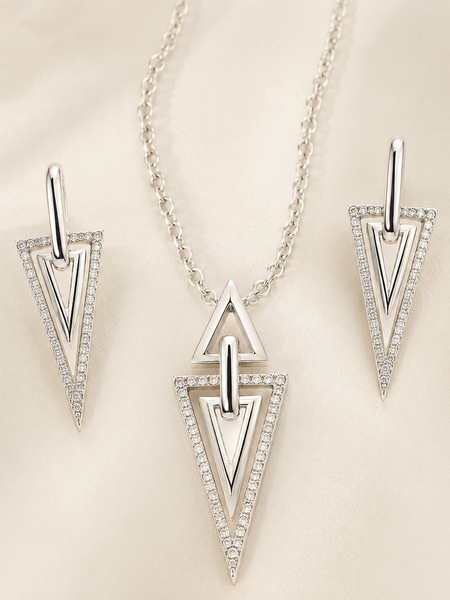 Astra Edge Pendant Set