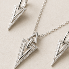 Astra Edge Pendant Set