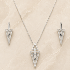 Astra Edge Pendant Set