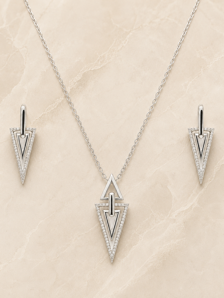 Astra Edge Pendant Set