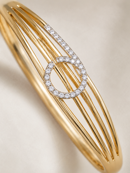Halo Wire Bangle
