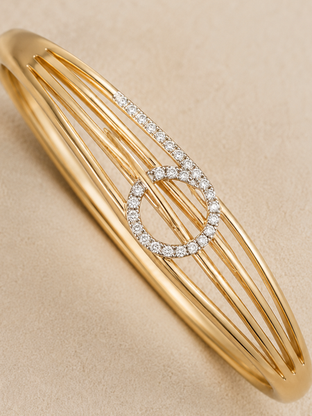 Halo Wire Bangle