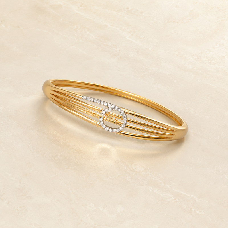 Halo Wire Bangle
