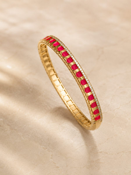 Rouge Line Bangle