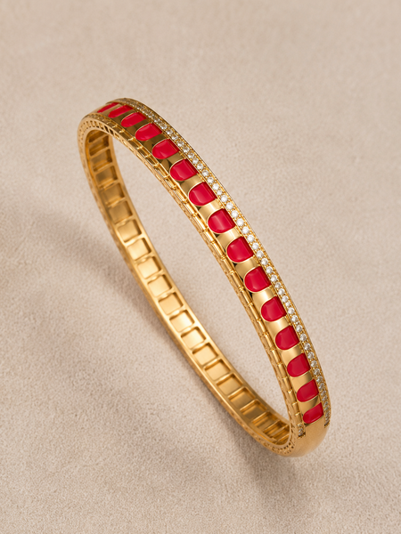 Rouge Line Bangle