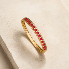 Rouge Line Bangle