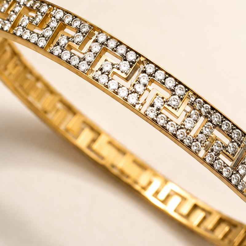 Auric Maze Bangle
