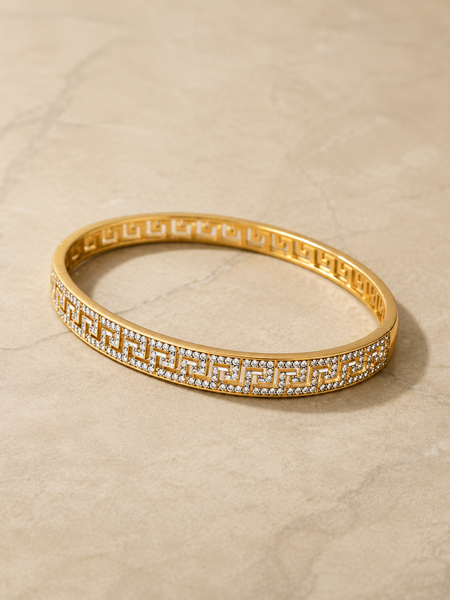 Auric Maze Bangle